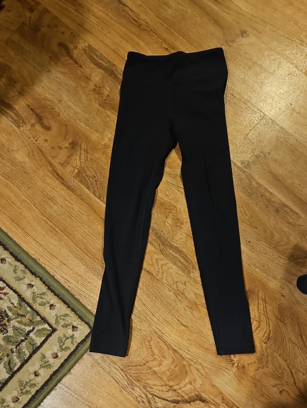 Girls Athleta  Girl Black Leggings Size Medium (8-10)